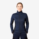 FHB Marieke Strick-Fleece-Jacke Damen marine