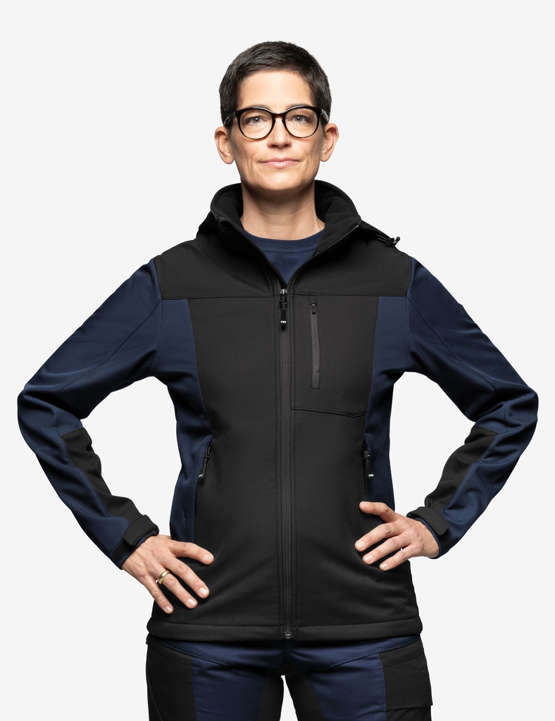FHB JULIA Softshelljacke Damen marine