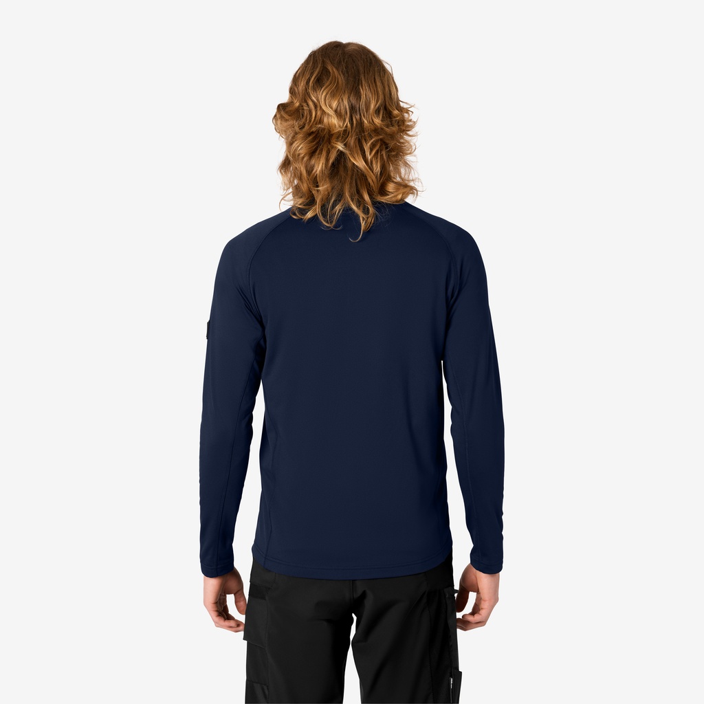 FHB KUNO Fleece-Jacke marine