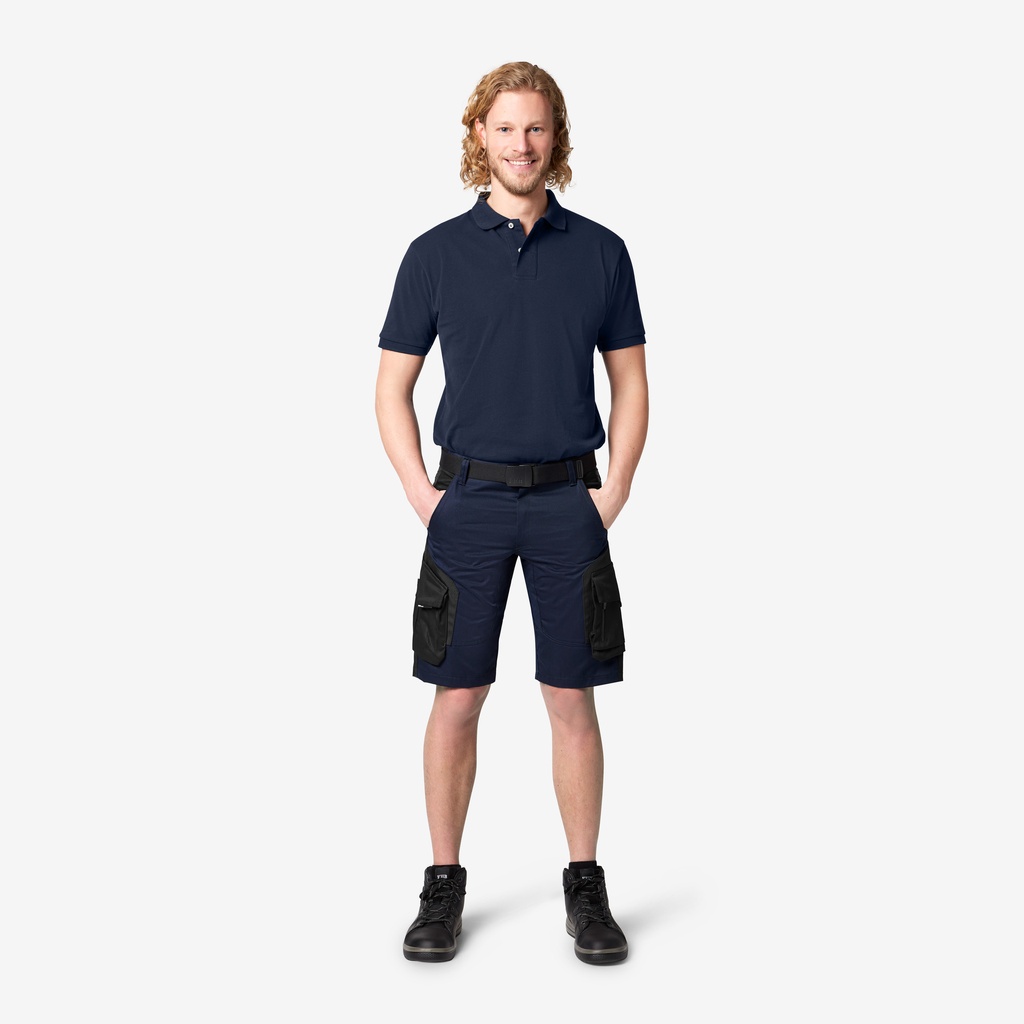 FHB WULF Bermuda Arbeitshose marine