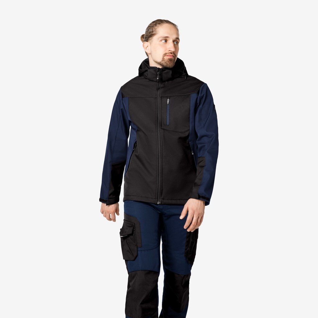 FHB JANNIK Softshelljacke marine