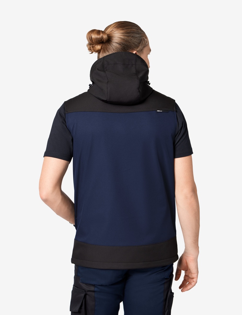FHB JUSTUS Softshellweste marine