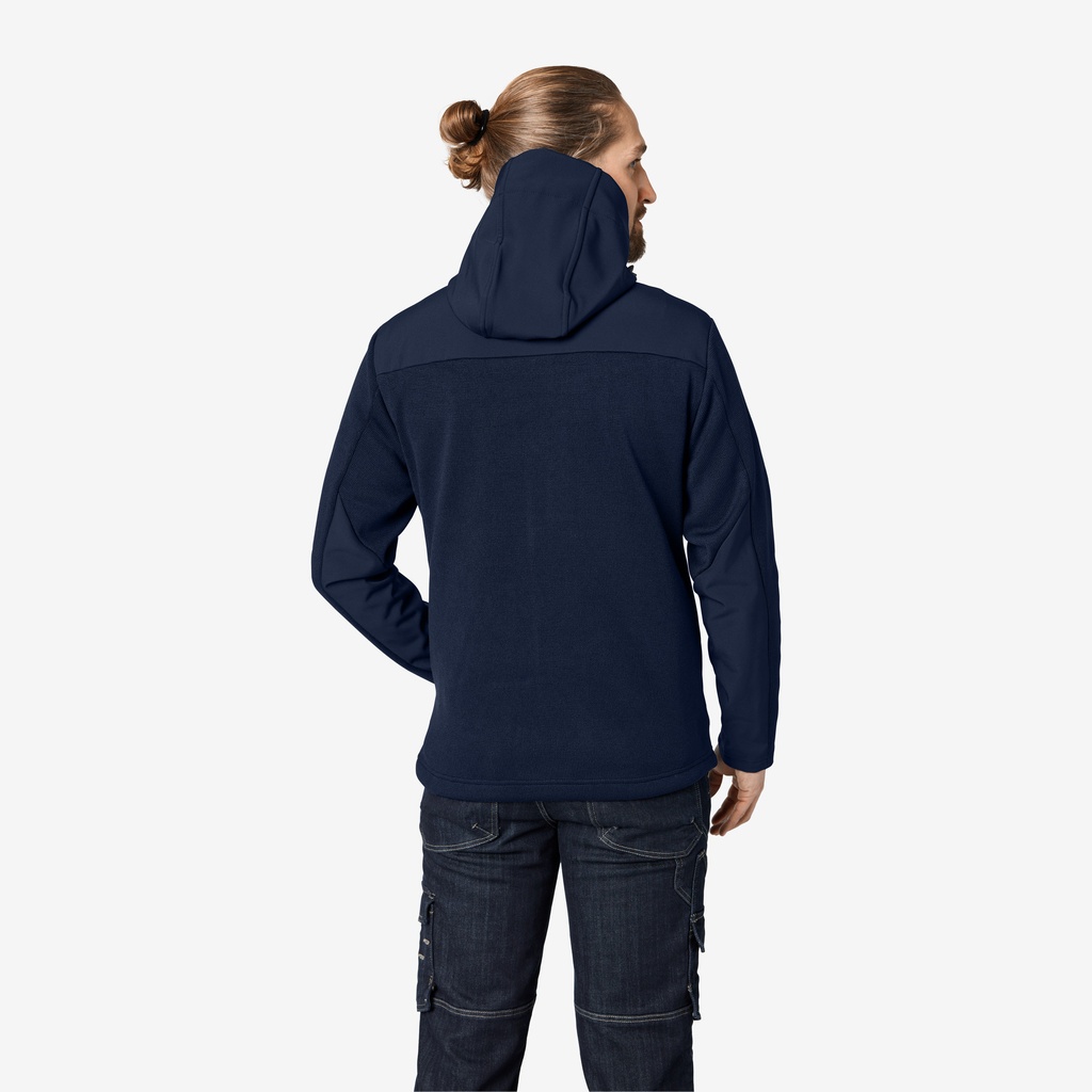 FHB MAXIMILIAN Hybrid-Softshelljacke marine