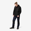 FHB MAXIMILIAN Hybrid-Softshelljacke marine
