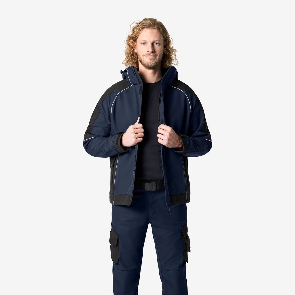 FHB WALTER Softshelljacke marine