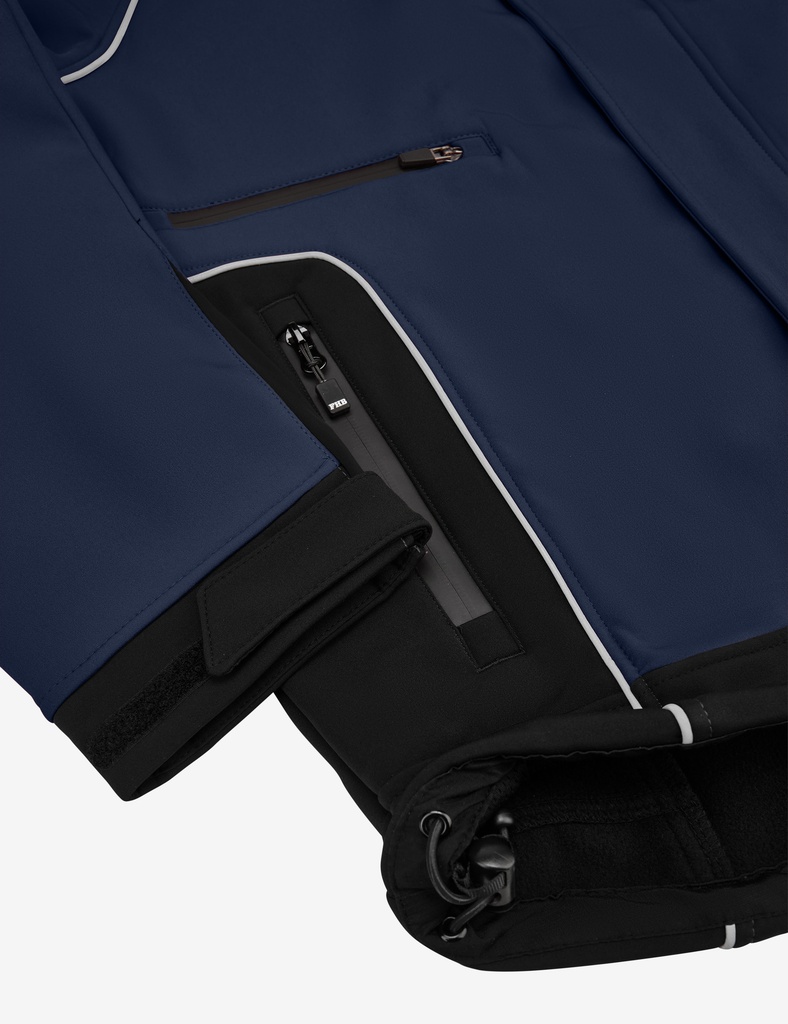 FHB WALTER Softshelljacke marine