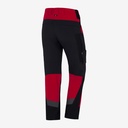 FHB MIO Arbeitshose elastisch rot