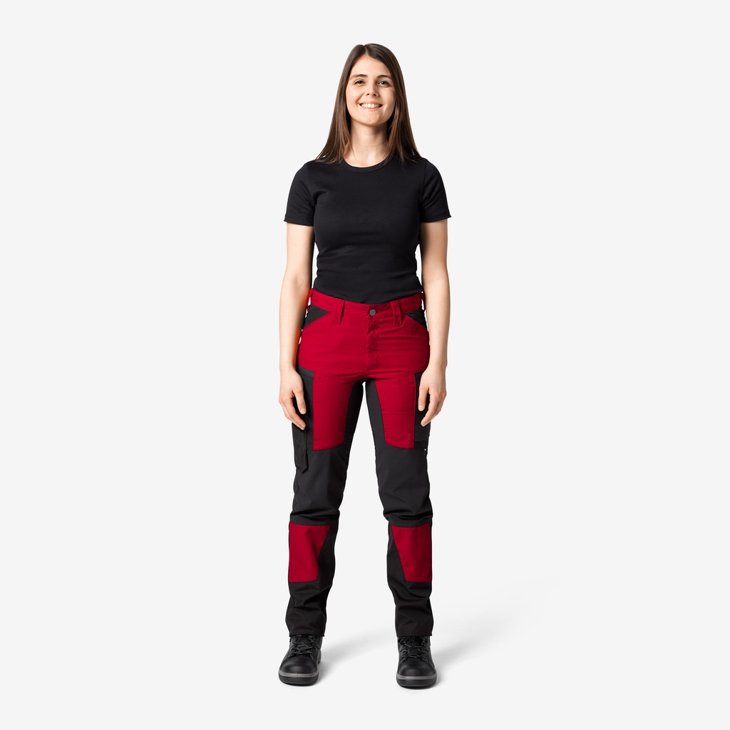 FHB MIO Arbeitshose elastisch rot