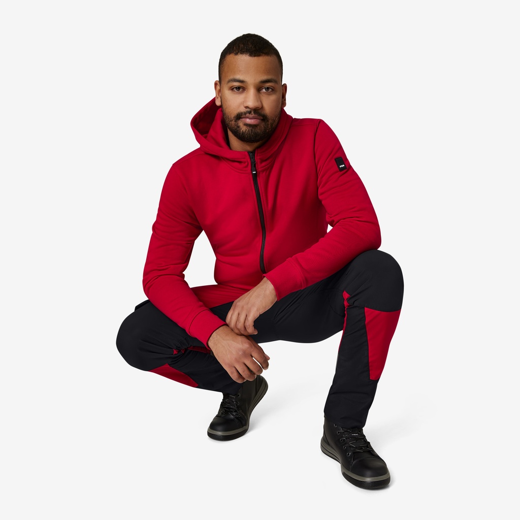 FHB MIO Arbeitshose elastisch rot