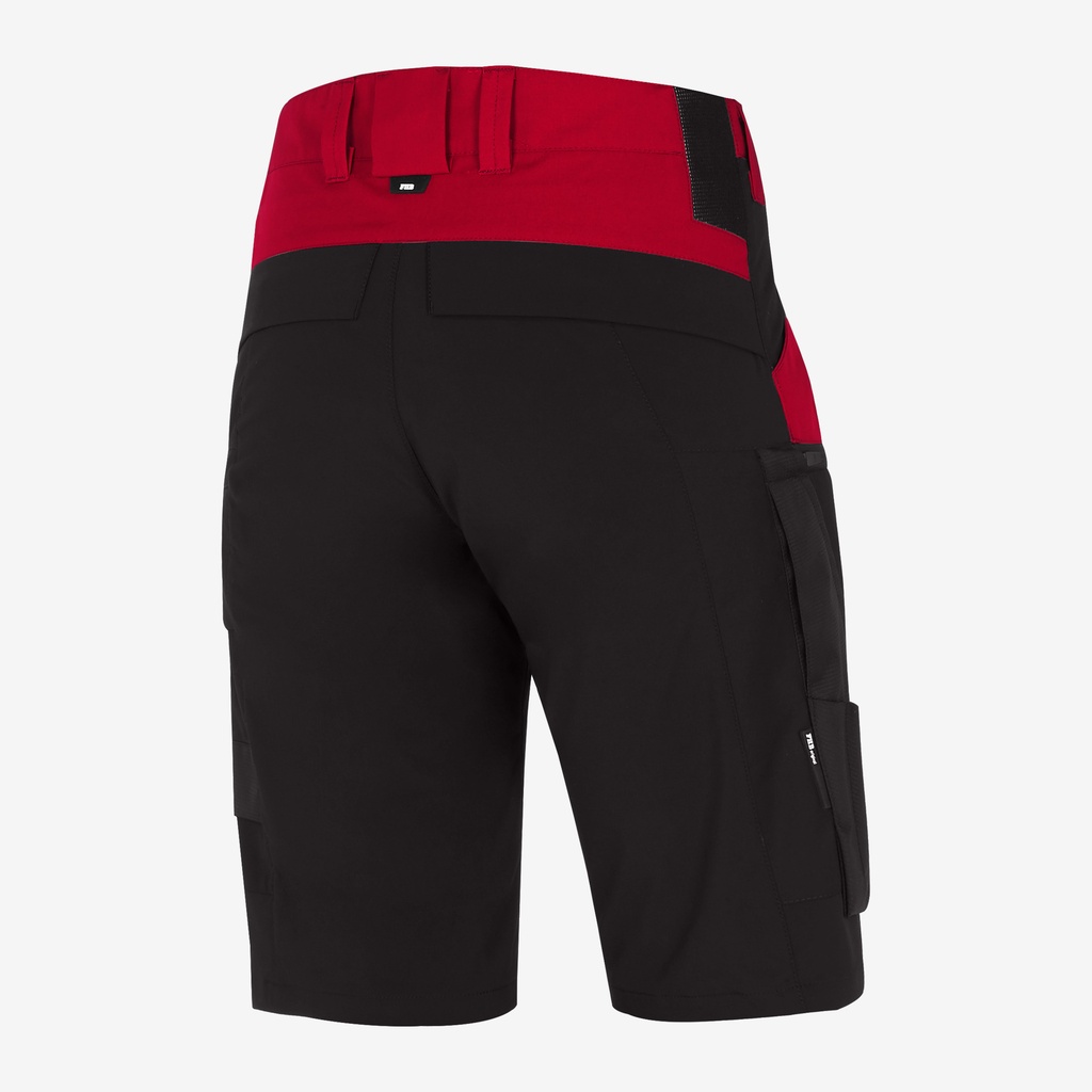 FHB KIM Bermuda elastisch rot