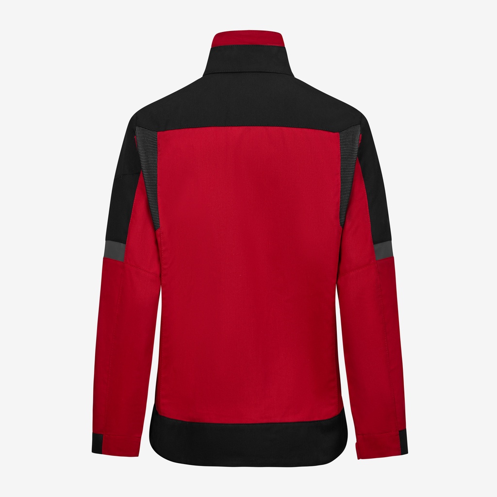 FHB ANDREA Arbeitsjacke Damen rot