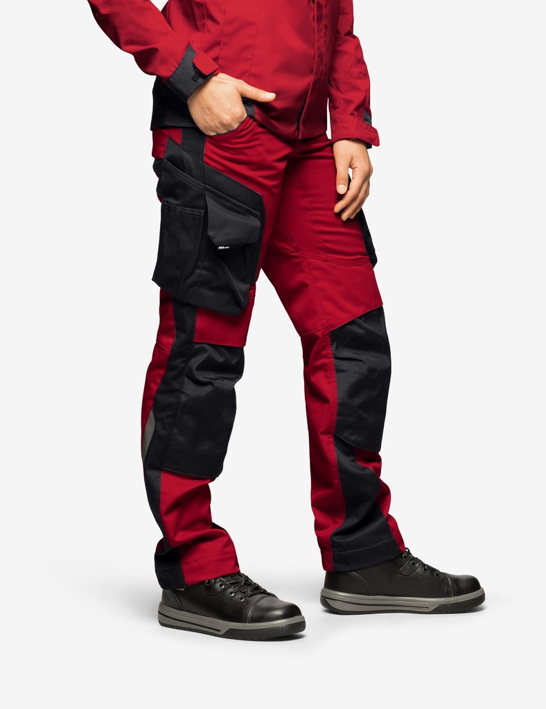 FHB ALMA Arbeitshose Damen rot
