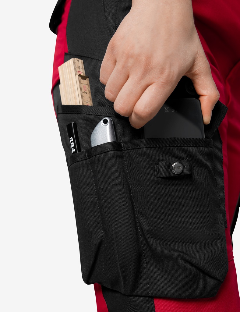 FHB PASCAL Latzhose rot 