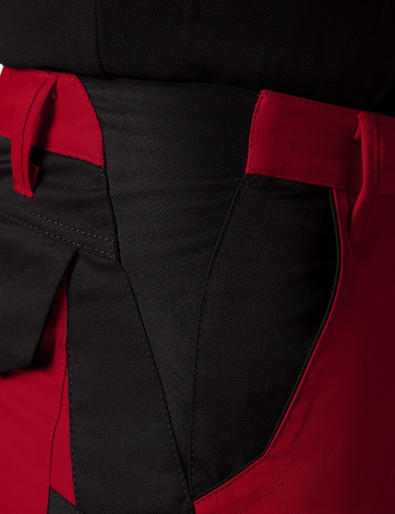 FHB FABIAN Arbeitshose rot 