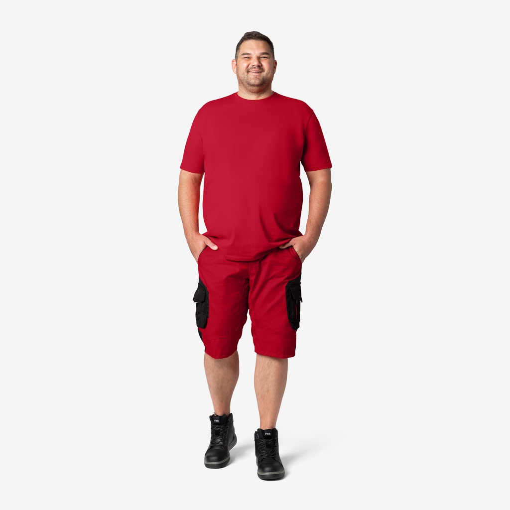 FHB WULF Bermuda Arbeitshose rot 