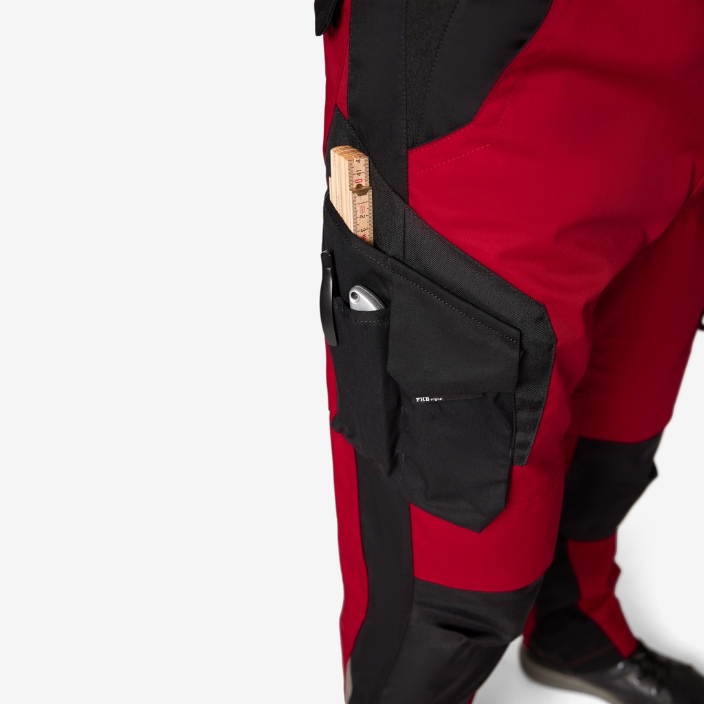 FHB FLORIAN Arbeitshose rot 