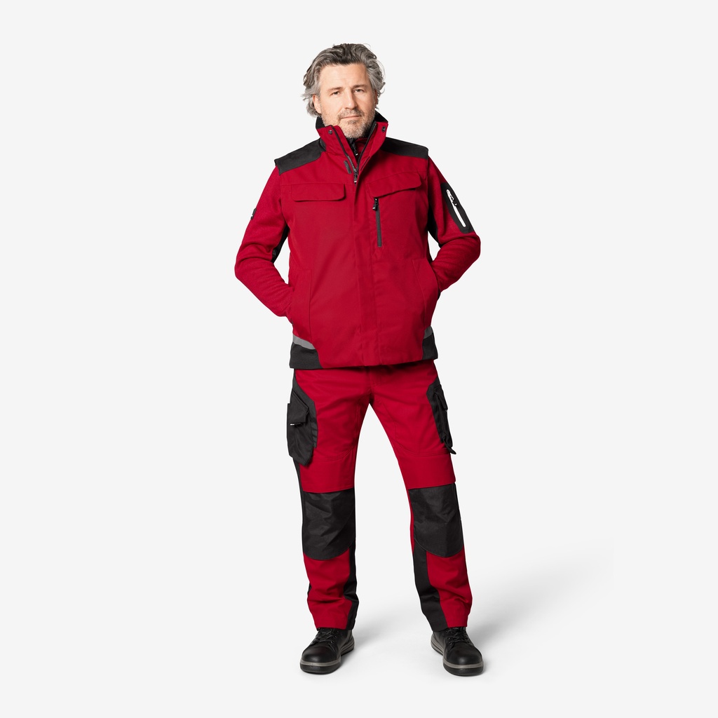 FHB HAUKE Arbeitsweste rot 
