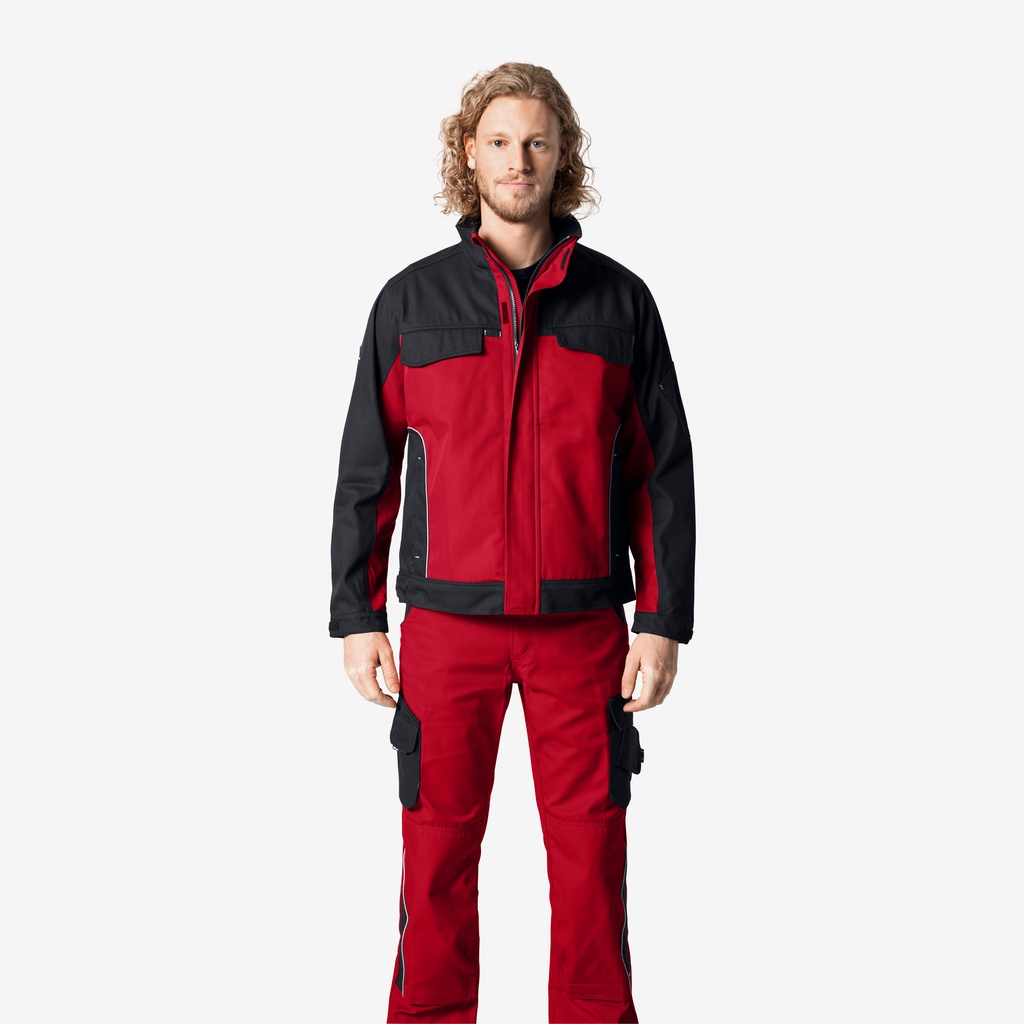 FHB ERNST Arbeitsjacke rot