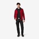 FHB CHRISTOPH Strick-Fleece-Jacke rot 