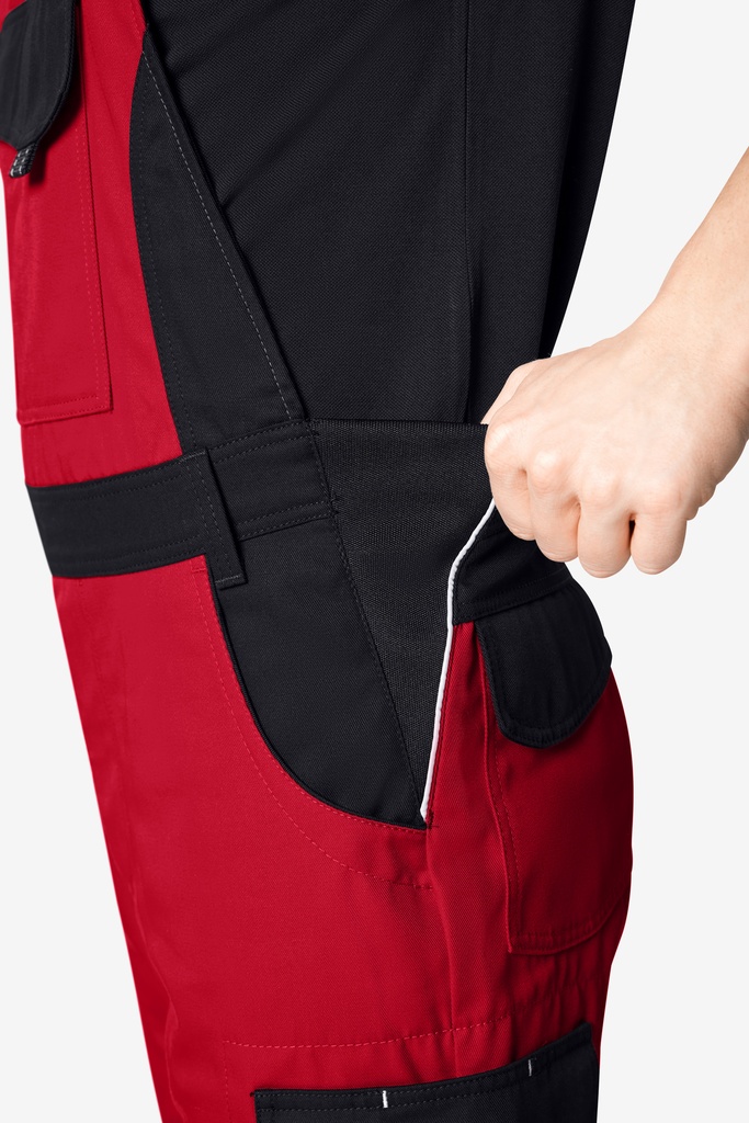 FHB ECKHARD Latzhose rot 