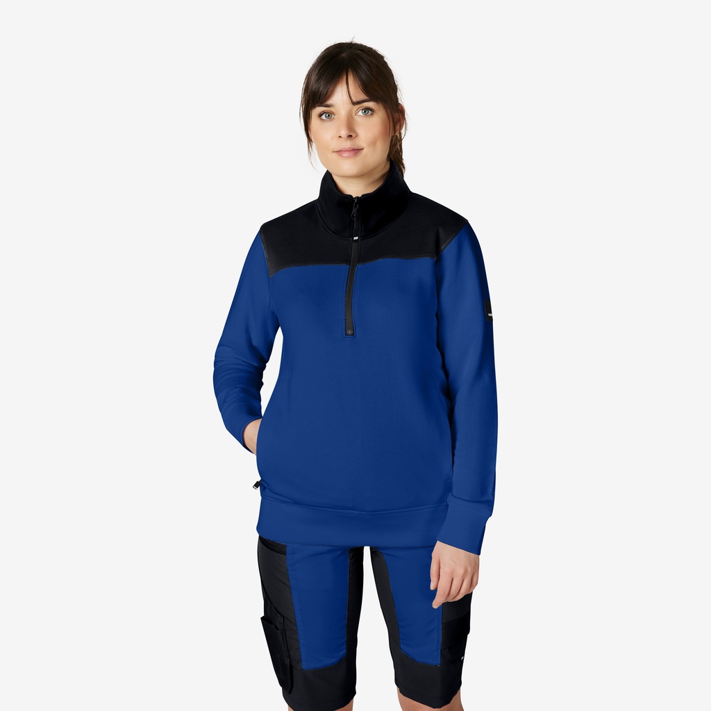 FHB ROB Zip-Sweatshirt unisex royalblau