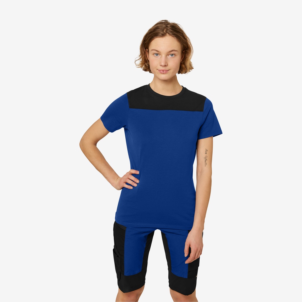 FHB KIM Bermuda elastisch royalblau