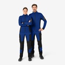 FHB MARIEKE Strick-Fleece-Jacke Damen royalblau