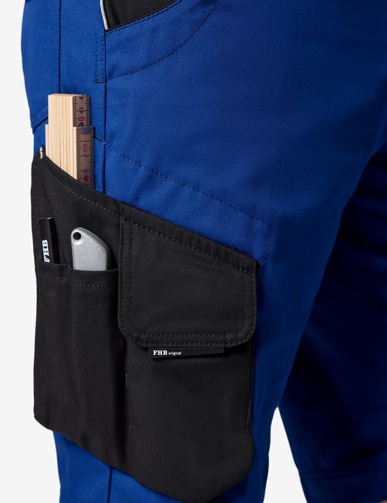 FHB ECKHARD Latzhose royalblau