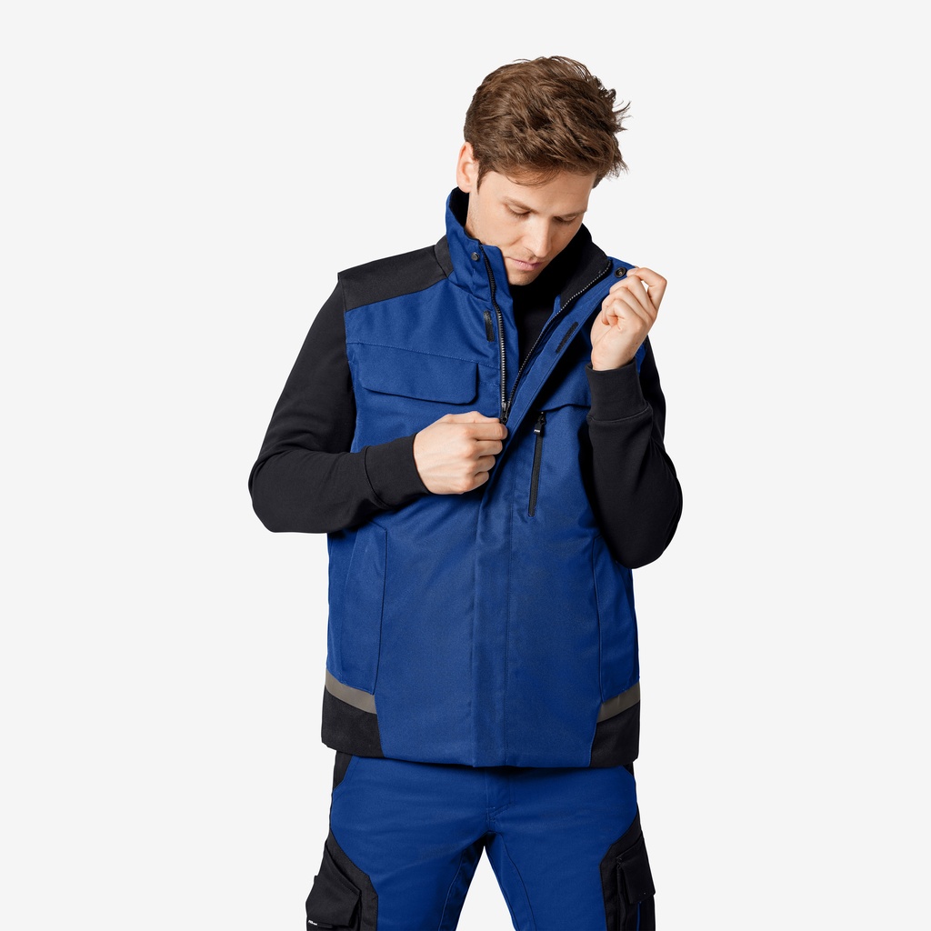 FHB HAUKE Arbeitsweste royalblau