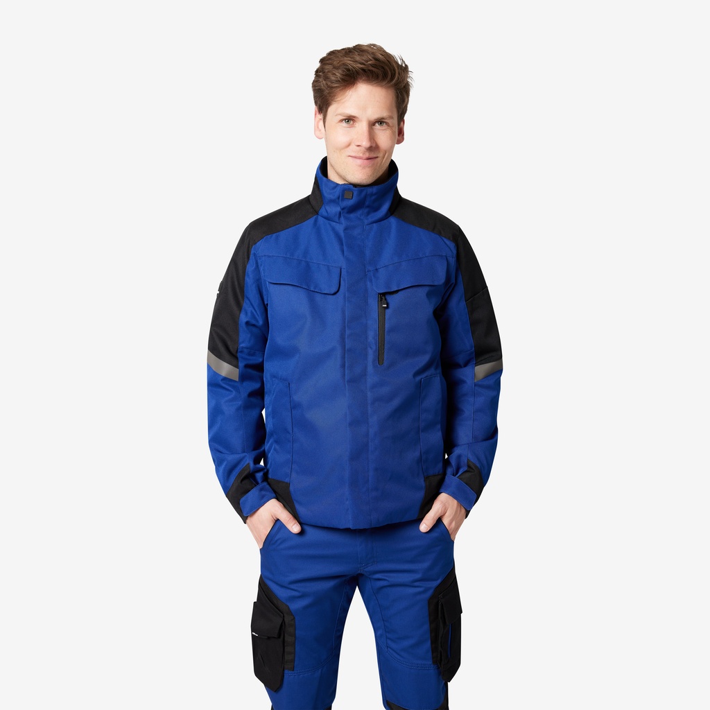 FHB LARS Arbeitsjacke Winter royalblau