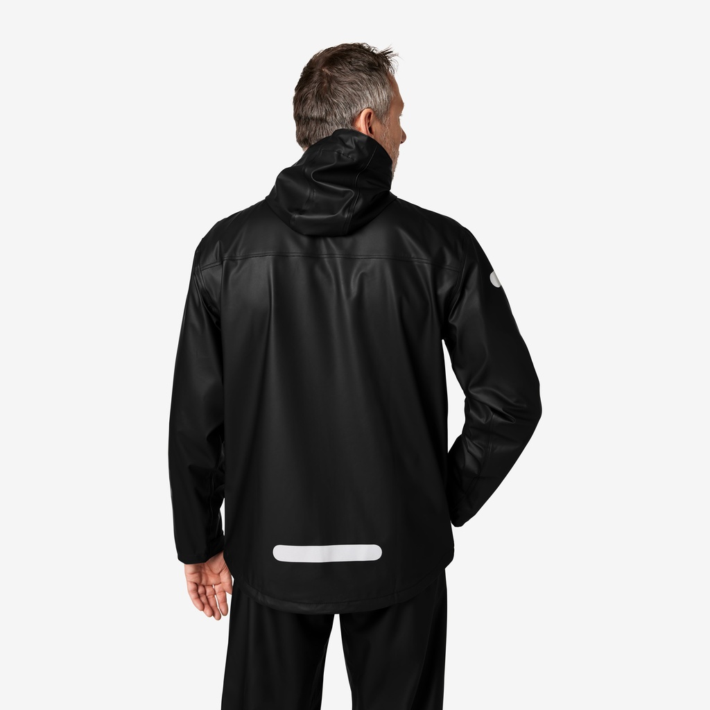 FHB RAINER Regenjacke schwarz 