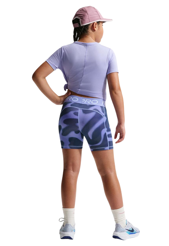 Nike Pro Dri-FIT Shorts lila Kinder 
