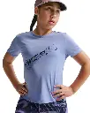Nike Pro Dri-FIT T-Shirt lila Kinder