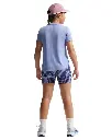 Nike Pro Dri-FIT T-Shirt lila Kinder