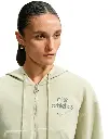 Nike Sportswear Phoenix Fleece Kapuzenjacke grün Damen