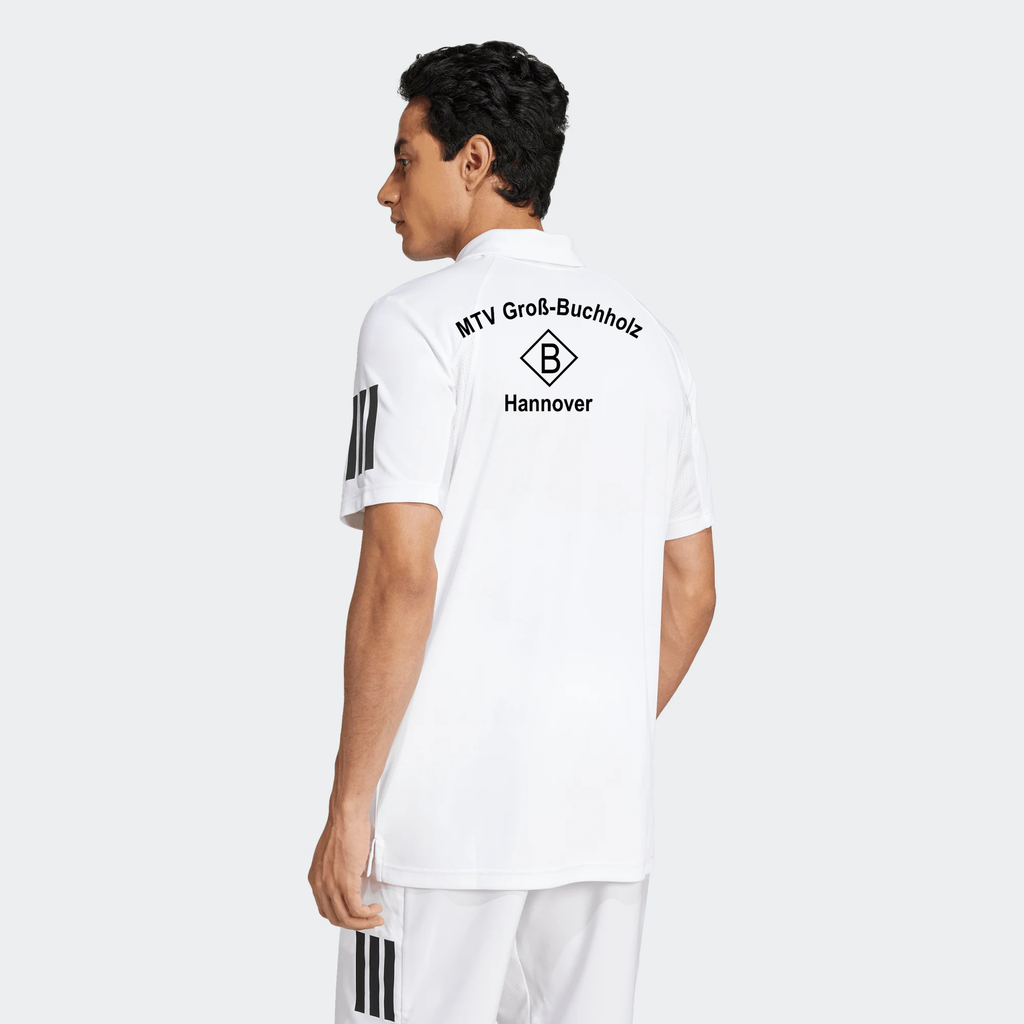 adidas MTV Groß-Buchholz Tennis Poloshirt weiß