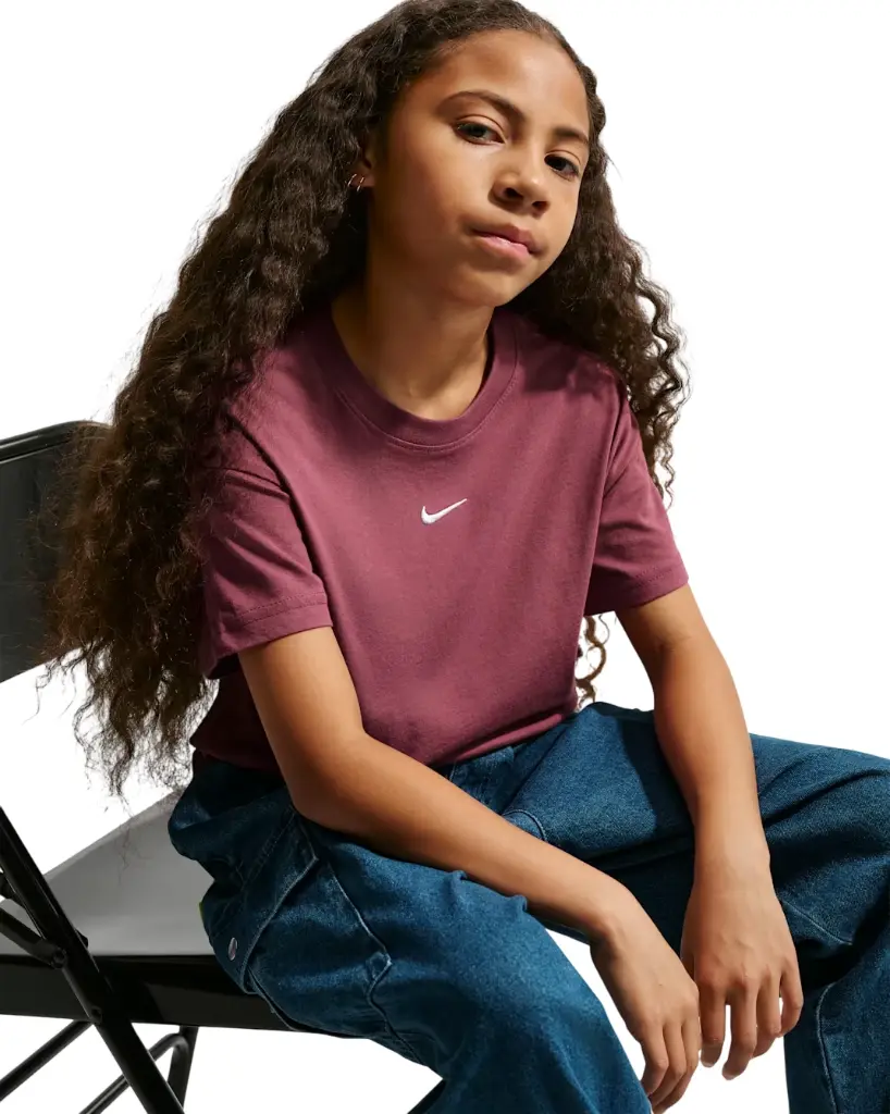 Nike Sportswear Essential T-Shirt pink Kinder