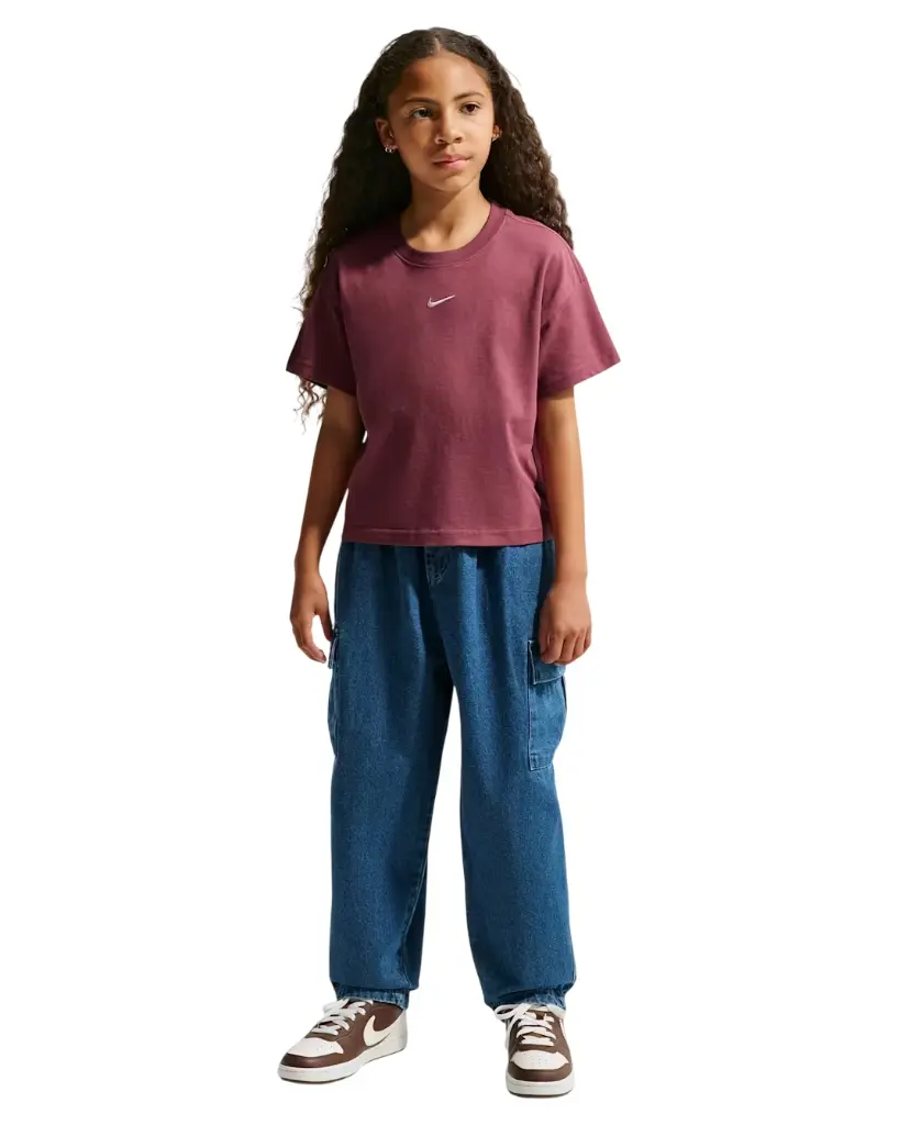 Nike Sportswear Essential T-Shirt pink Kinder