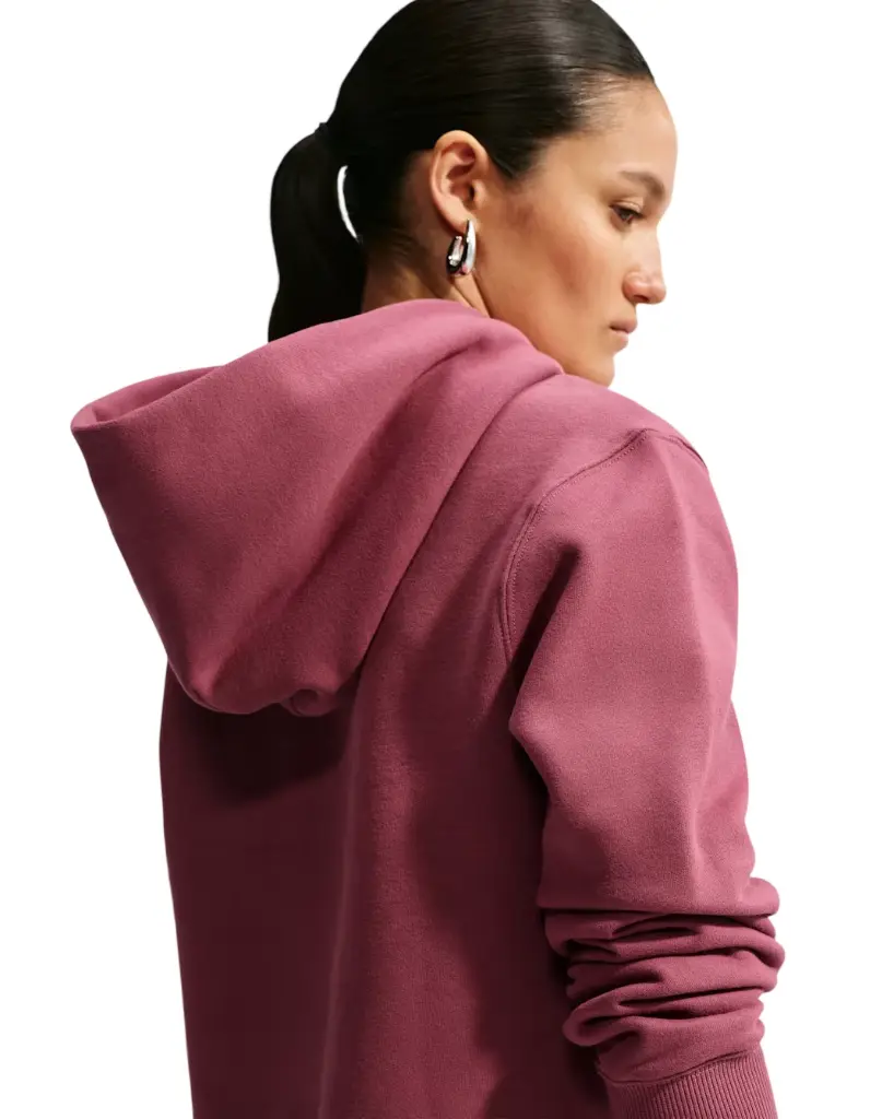 Nike Studio Midweight Fleece Hoodie pink Damen