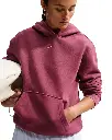Nike Studio Midweight Fleece Hoodie pink Damen