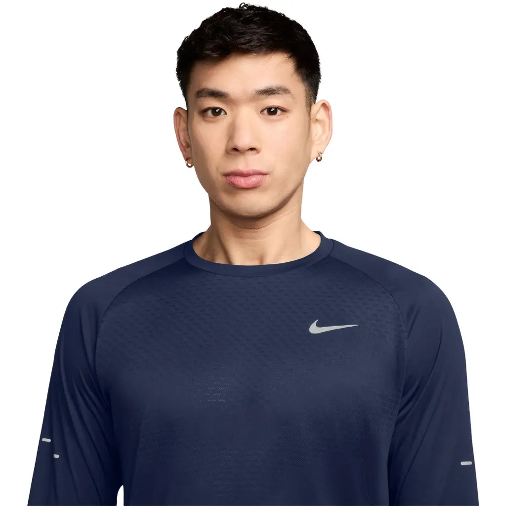 Nike Dri-FIT ADV Stride Langarmshirt blau