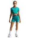 Nike Pro Shorts türkis Kinder