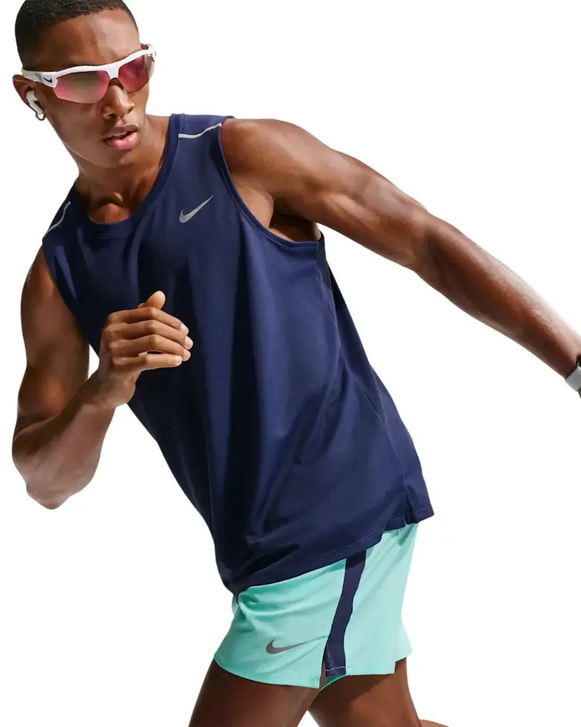 Nike Miler Dri-FIT-Lauf-Tanktop blau