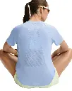 Nike Swift Dri-FIT Laufshirt blau Damen