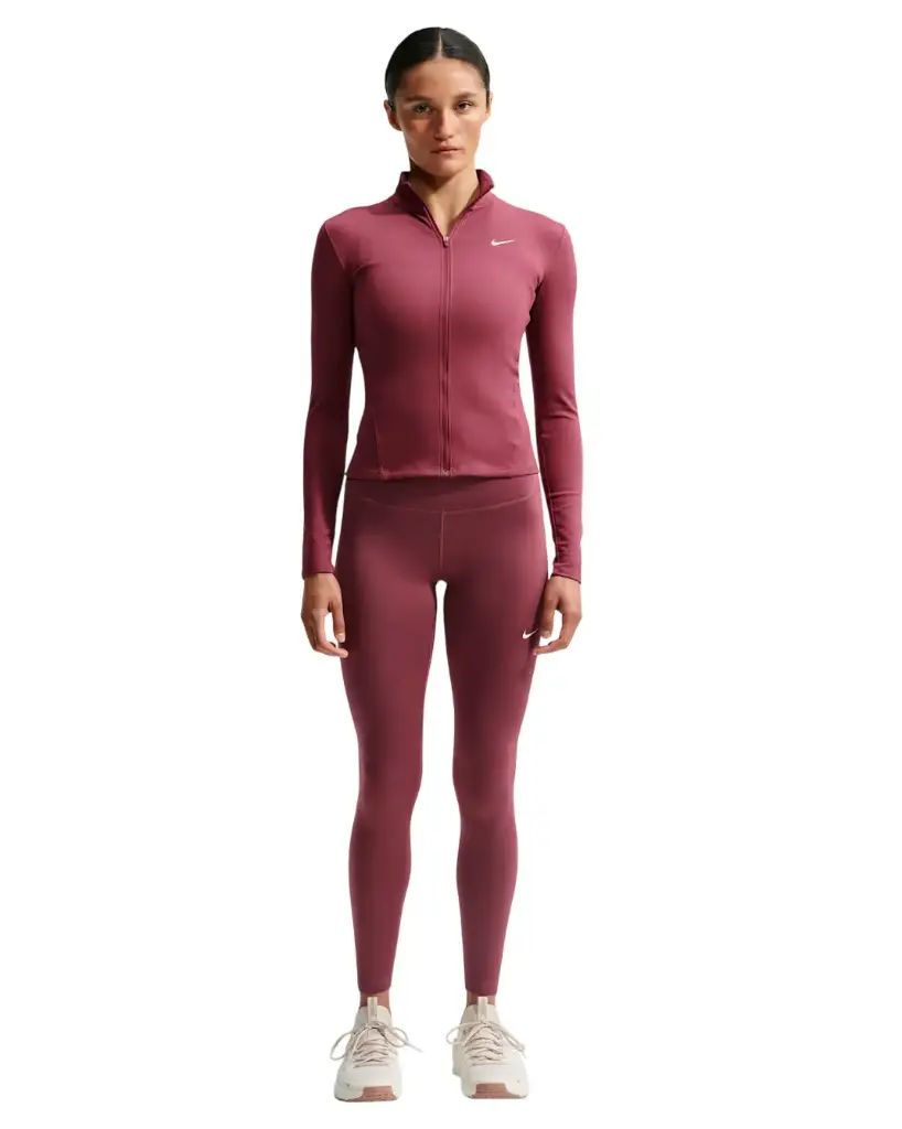 Nike One Fitted Dri-FIT Jacke pink Damen