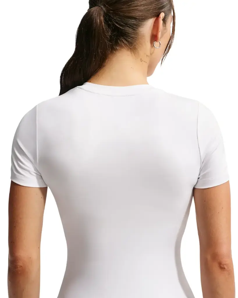 Nike One Fitted T-Shirt weiß Damen
