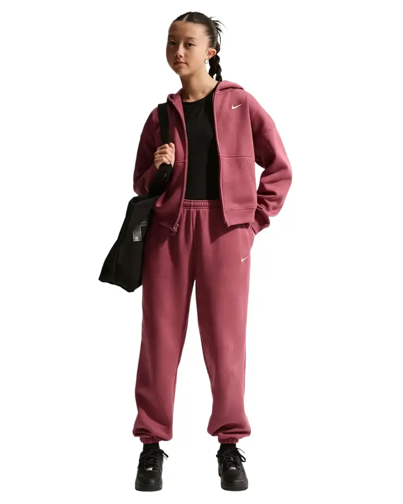Nike Sportswear Studio Fleece Jogginghose pink Kinder