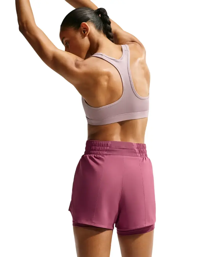 Nike One Dri-FIT 2-in-1-Shorts pink Damen