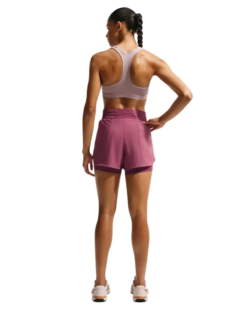 Nike One Dri-FIT 2-in-1-Shorts pink Damen
