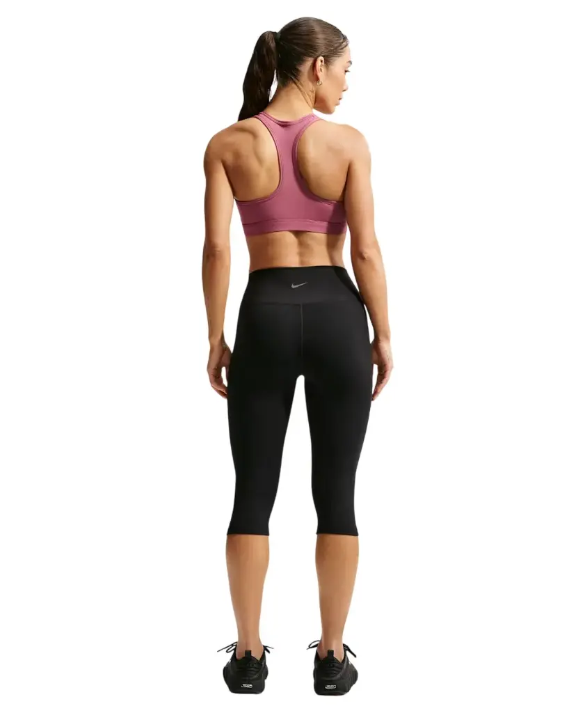 Nike Swoosh gepolsterter Sport-BH pink Damen
